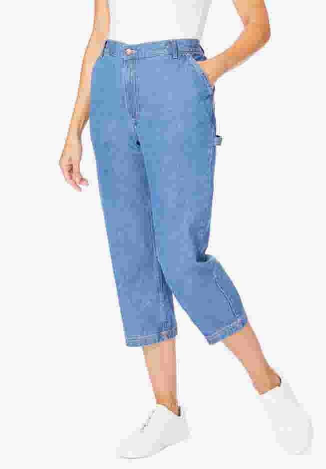 Carpenter Denim Capri image number 0