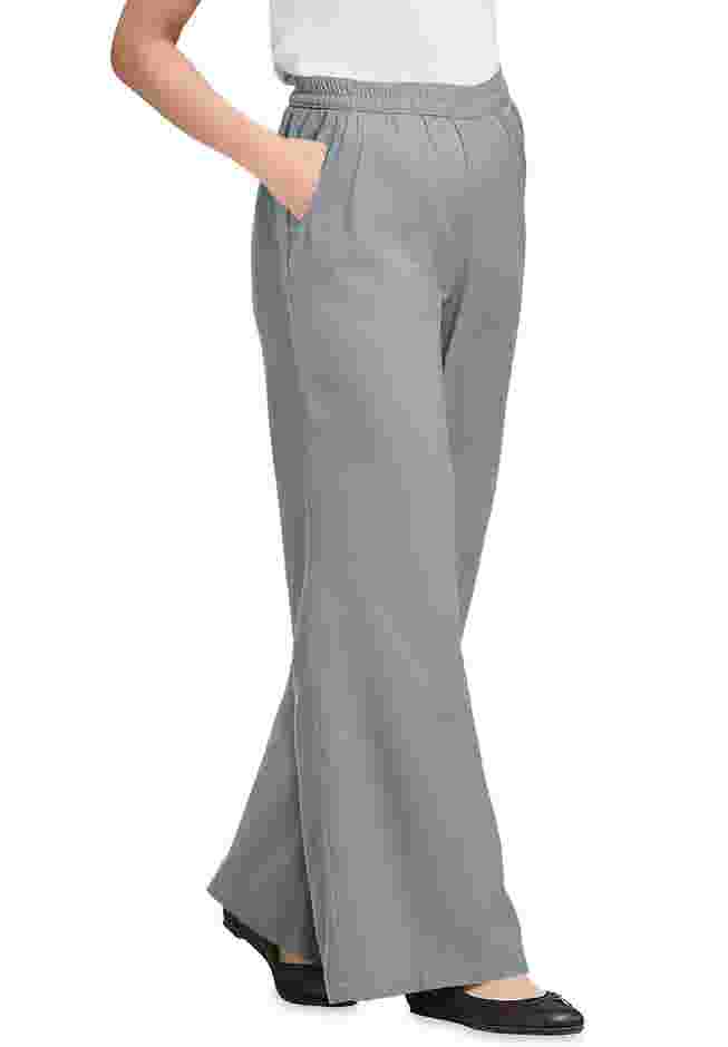 Perfect Elastic Waist Wide-Leg Denim Jean image number 0