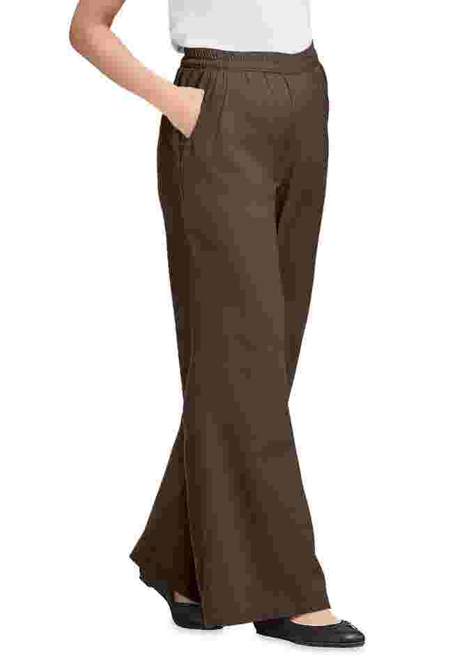 Perfect Elastic Waist Wide-Leg Denim Jean image number 0