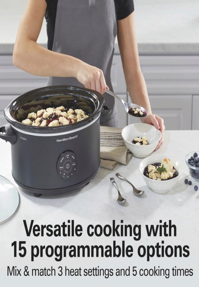 Hamilton Beach 6QT Programmable Slow Cooker image number 4