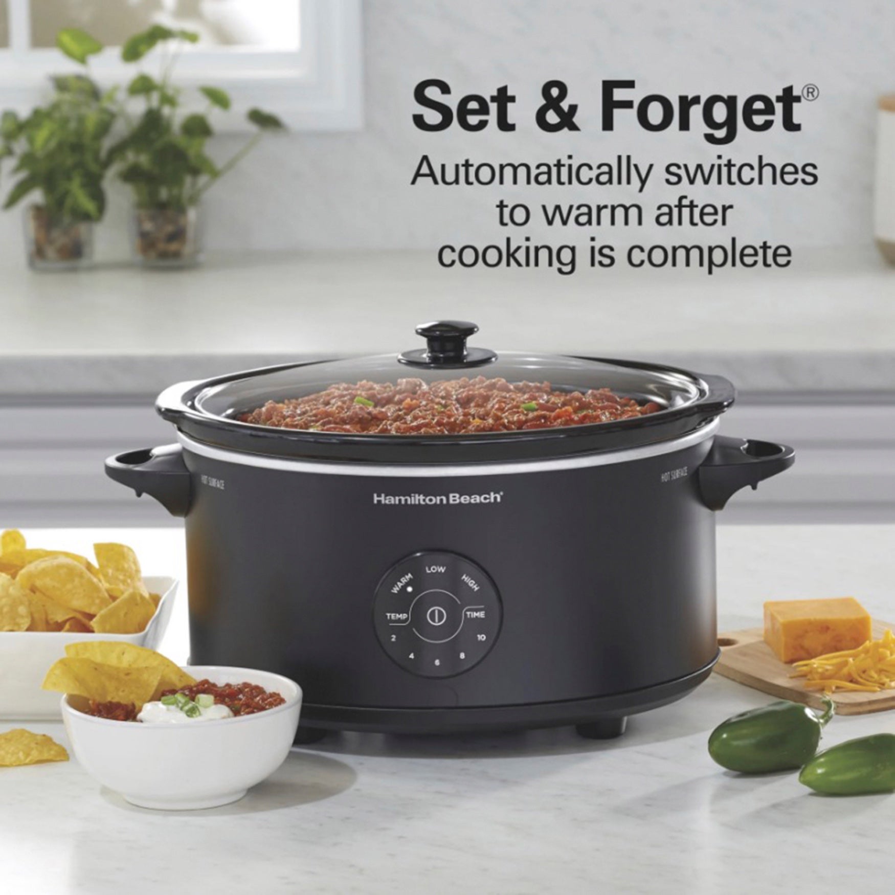 Hamilton Beach 6QT Programmable Slow Cooker image number 6