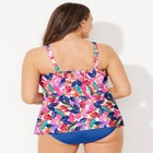 Flyaway Bandeau Tankini Top image number null