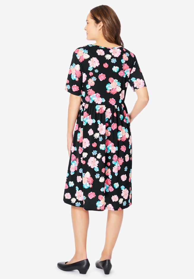Empire Waist Tee Dress image number 1