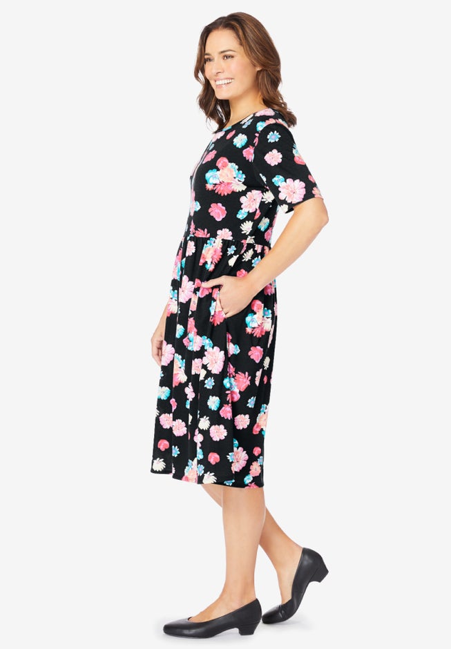 Empire Waist Tee Dress image number 2