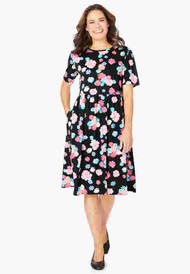 Empire Waist Tee Dress image number 0