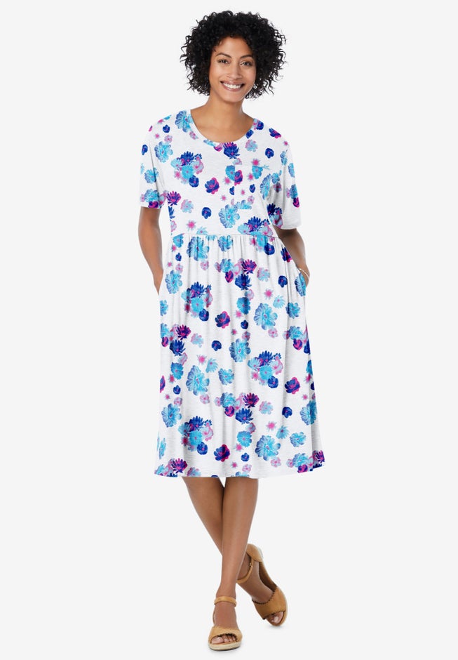 Empire Waist Tee Dress image number 0