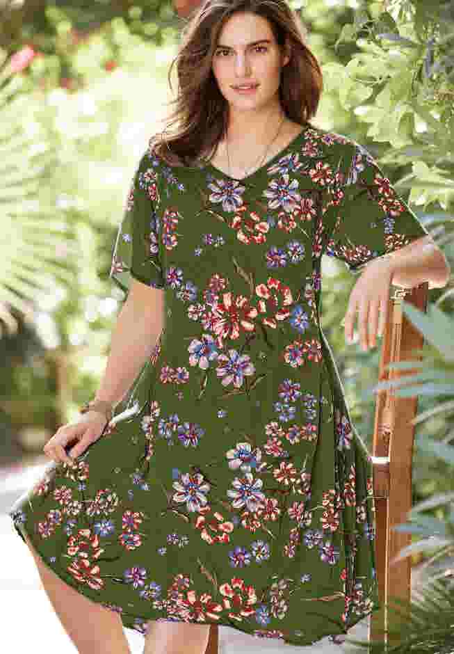 Short Crinkle Dress image number 5