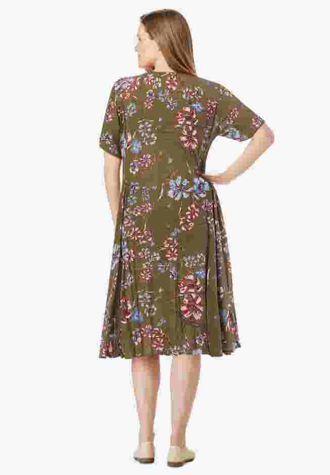 Short Crinkle Dress image number 1