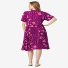 Short Crinkle Dress image number null