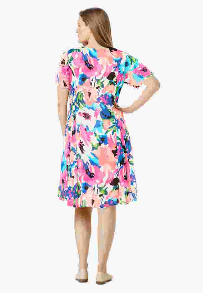 Short Crinkle Dress image number 1