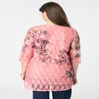 Printed Lace Cardigan image number null