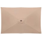 6&frac12;' x 10' Oversized Rectangular Umbrella image number null