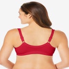 3-Pack Front-Close Cotton Wireless Bra image number null