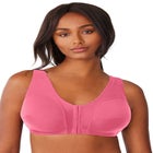 3-Pack Front-Close Cotton Wireless Bra image number 0