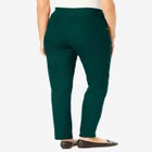 Flex-Fit Pull-On Straight-Leg Gap-Free Stretch Denim Jeans image number null