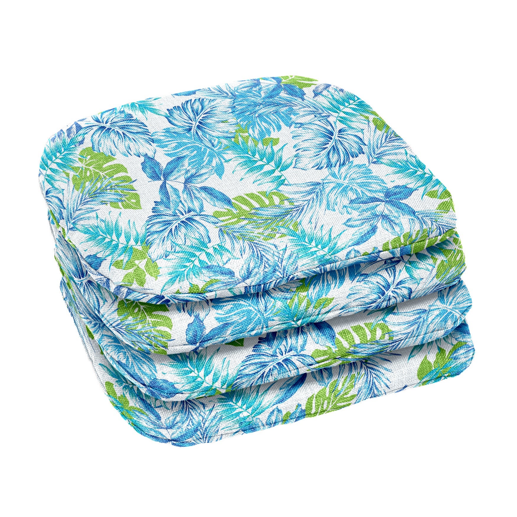 BH Outdoor Performance Set of 4 Stacking Chair Pads image number 0