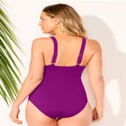 Shirred Underwire One Piece Swimsuit image number 2