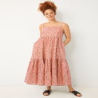 Tiered Cotton Maxi Dress image number null