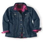Long Stretch Denim Jean Jacket image number null