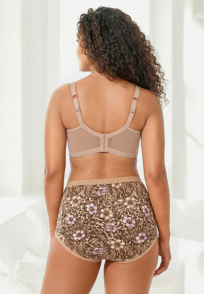 Stay-Cool Wireless Wicking T-Shirt Bra image number 1