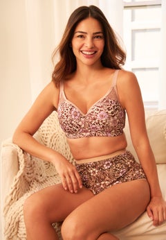 Stay-Cool Wireless Wicking T-Shirt Bra