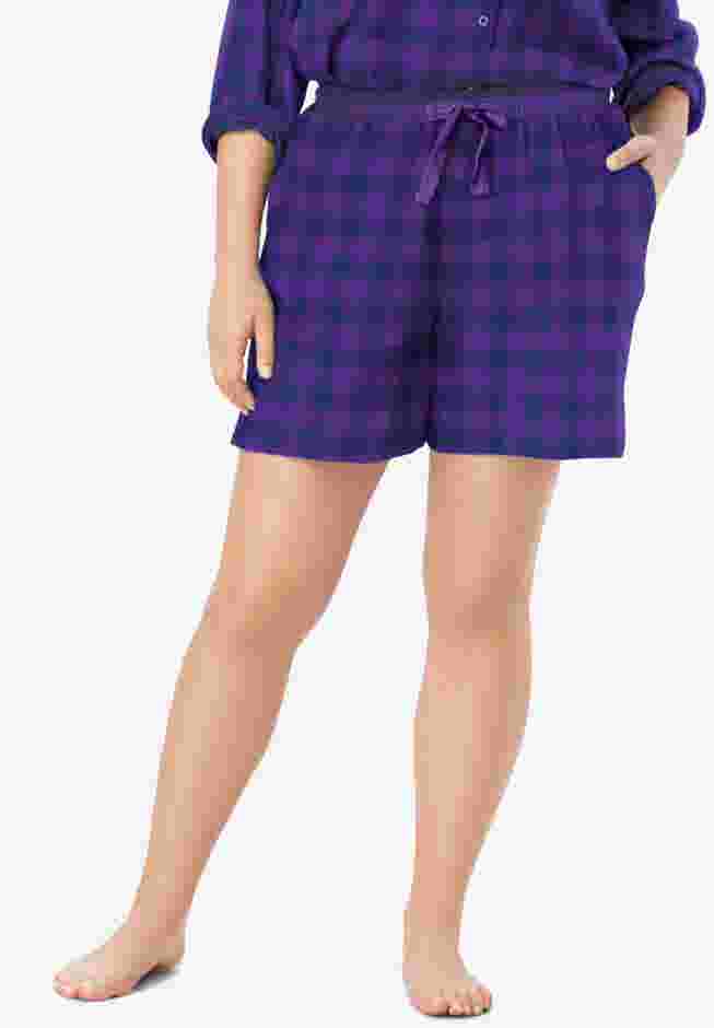 Flannel Pajama Short image number 0