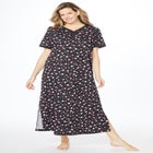 Long Henley Sleepshirt image number null