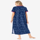 Long Henley Sleepshirt image number null