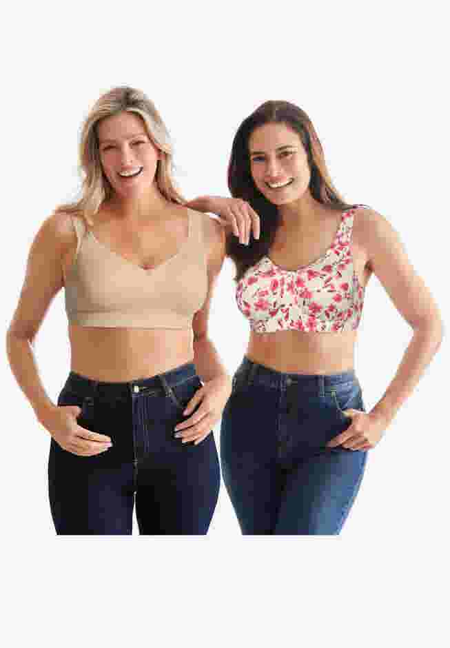 Underwire Microfiber T-Shirt Bra image number 6