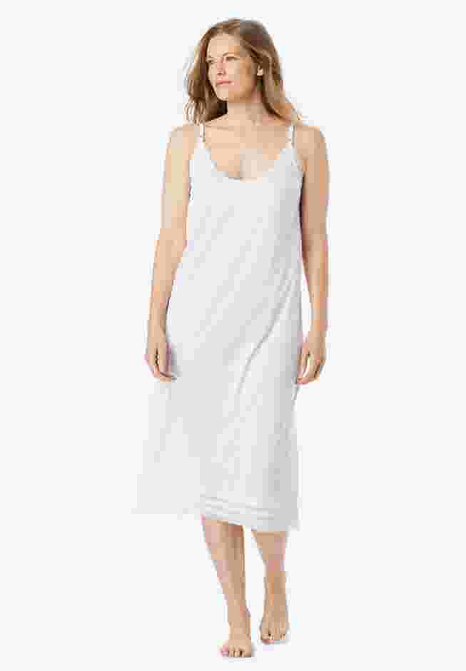 Full Slip Snip-To-Fit Dress Liner image number 0