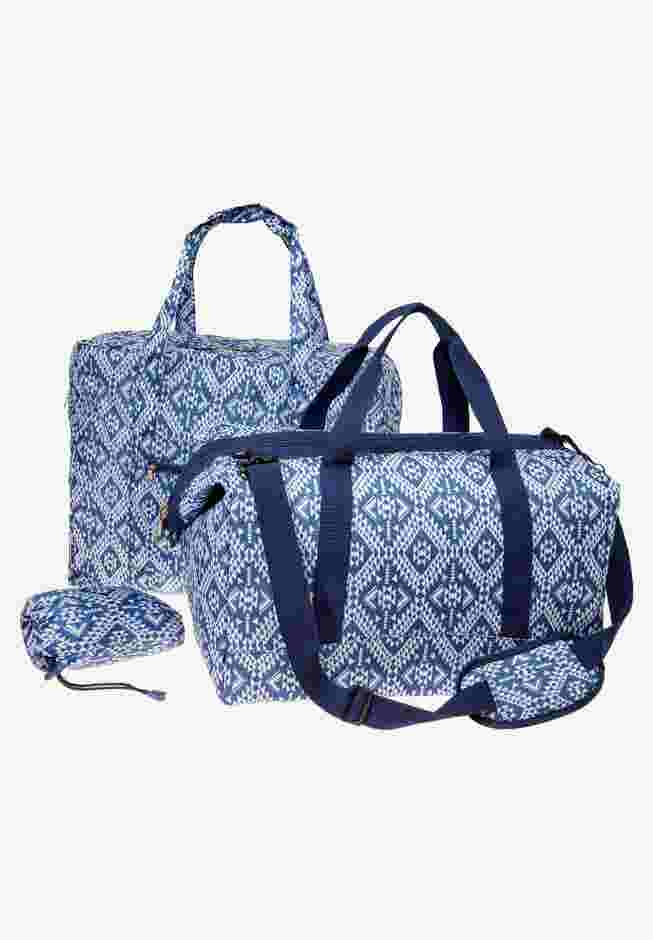 3-Piece Rainy Day Poncho & Bag Set image number 0