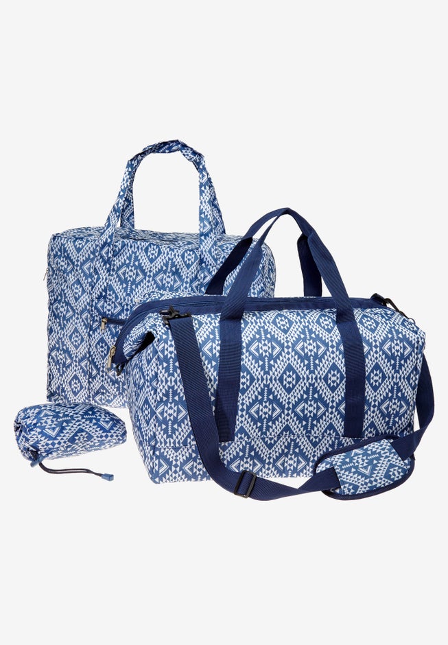 3-Piece Rainy Day Poncho & Bag Set image number null