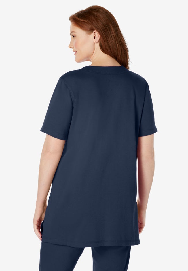 7-Day Short-Sleeve Baseball Tunic image number 1