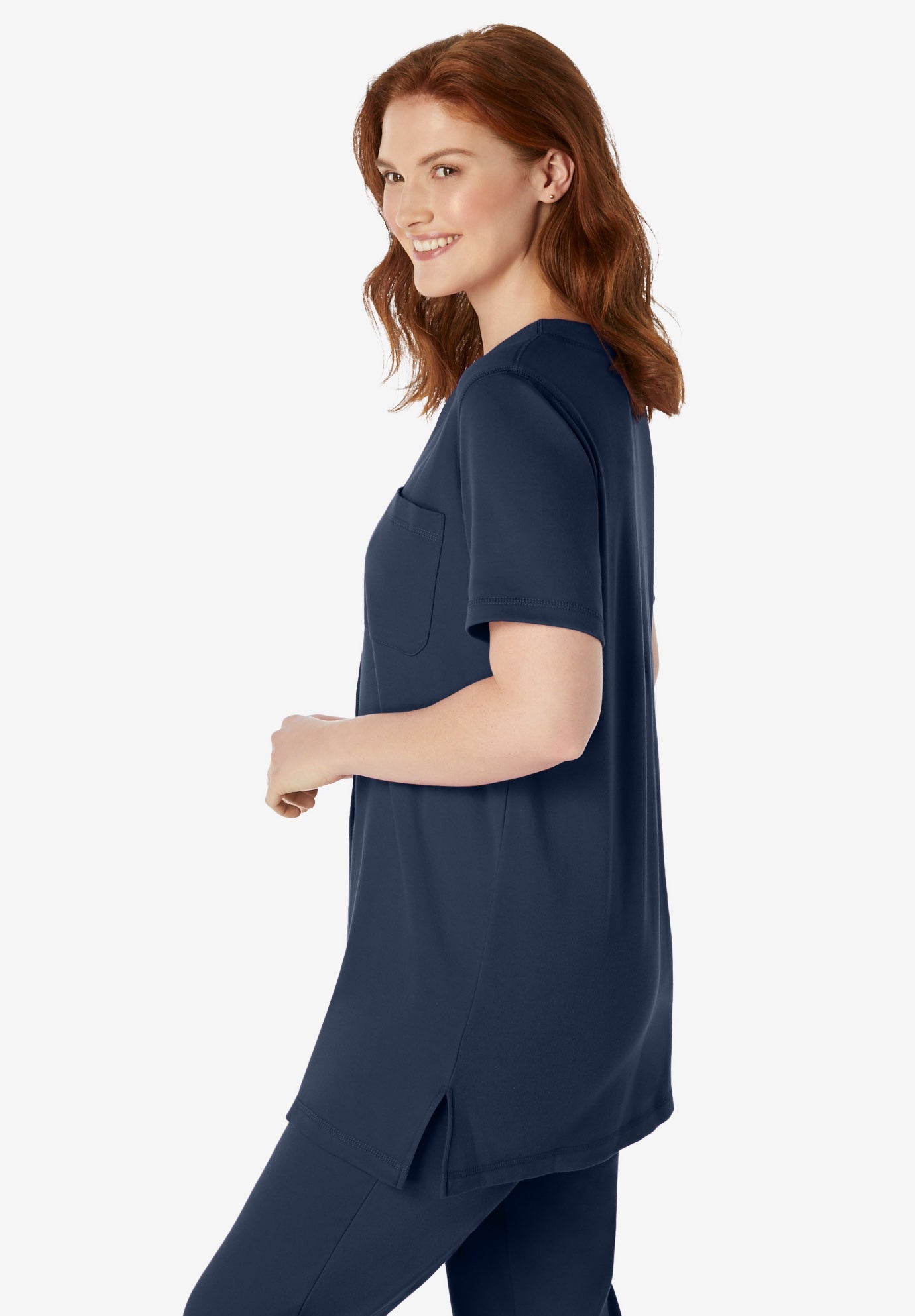 7-Day Short-Sleeve Baseball Tunic image number 2