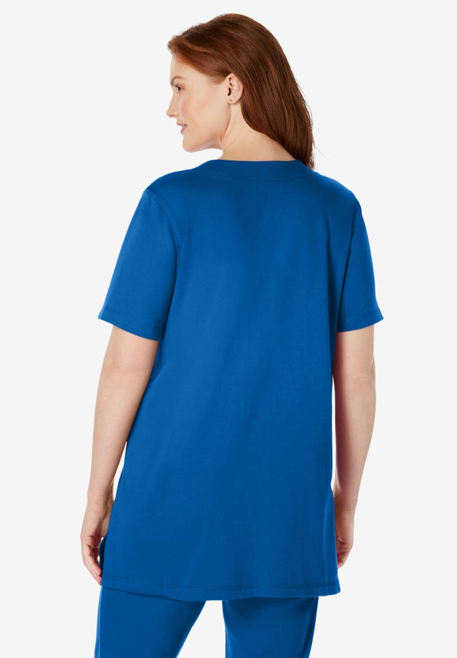 7-Day Short-Sleeve Baseball Tunic image number 1