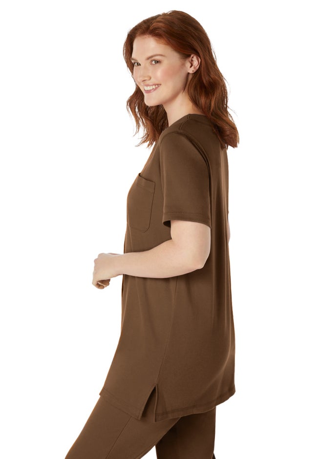 7-Day Short-Sleeve Baseball Tunic image number 2