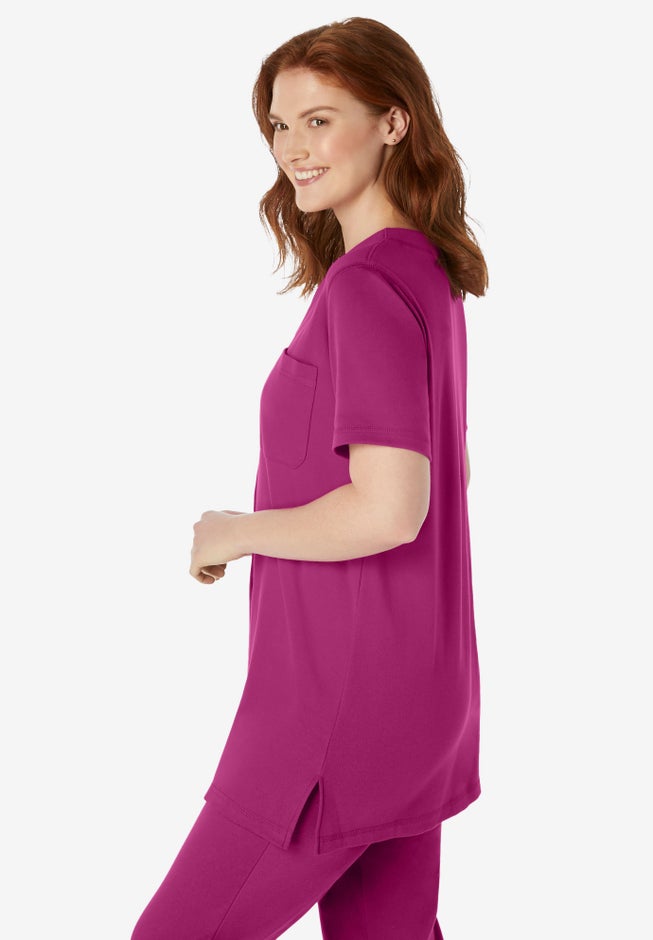 7-Day Short-Sleeve Baseball Tunic image number 2