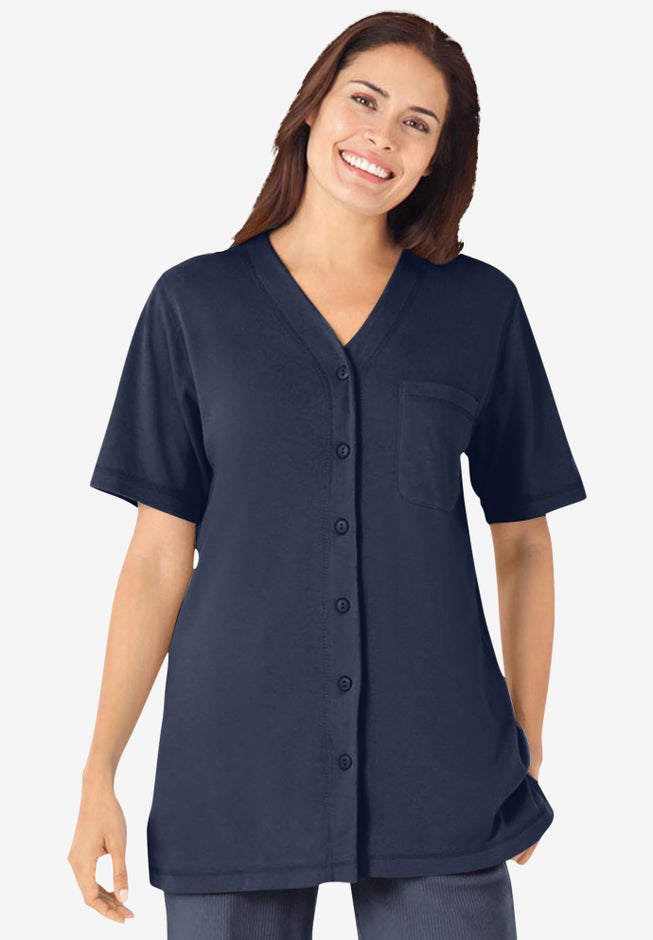 7-Day Short-Sleeve Baseball Tunic image number 0