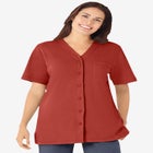 7-Day Short-Sleeve Baseball Tunic image number null