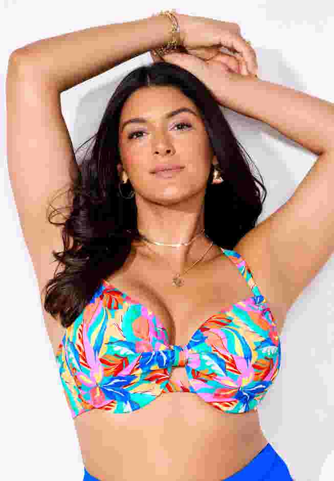 Leader Bra Sized Underwire Bikini Top image number 3