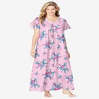 Long Pintuck Knit Gown image number null