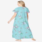 Short Pintuck Knit Gown image number null