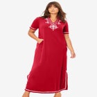 Embellished Knit Lounger image number null