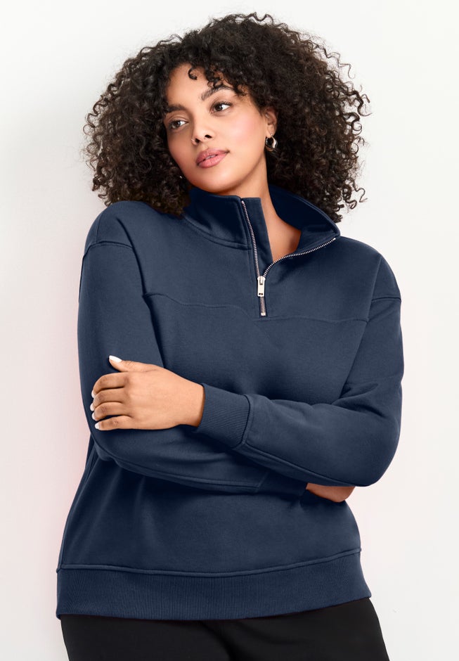 Piper Half-Zip Sweat Top image number 3