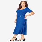 Buckle Midi Dress image number null