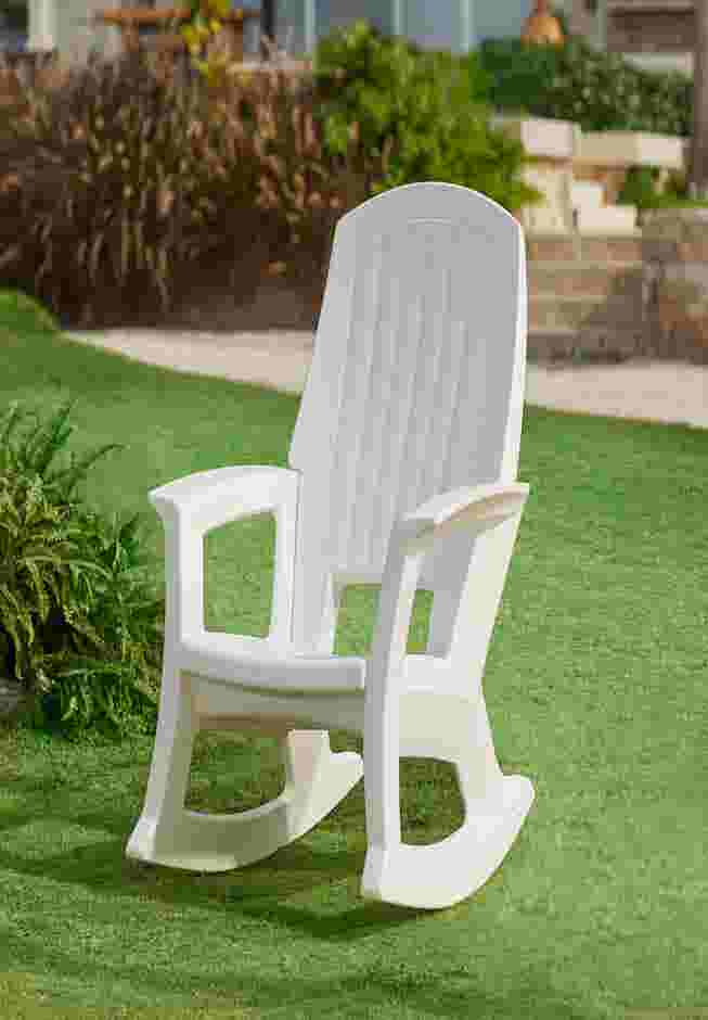 Oversized 600 lbs. Weight Capacity Resin Rocker image number 0