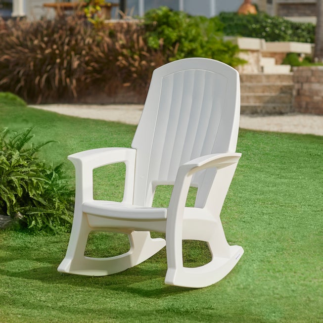 Oversized 600 lbs. Weight Capacity Resin Rocker image number 0