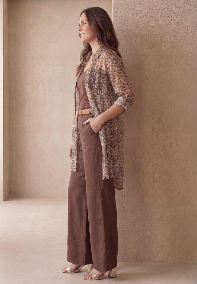 Sheer Georgette Mega Tunic image number 2
