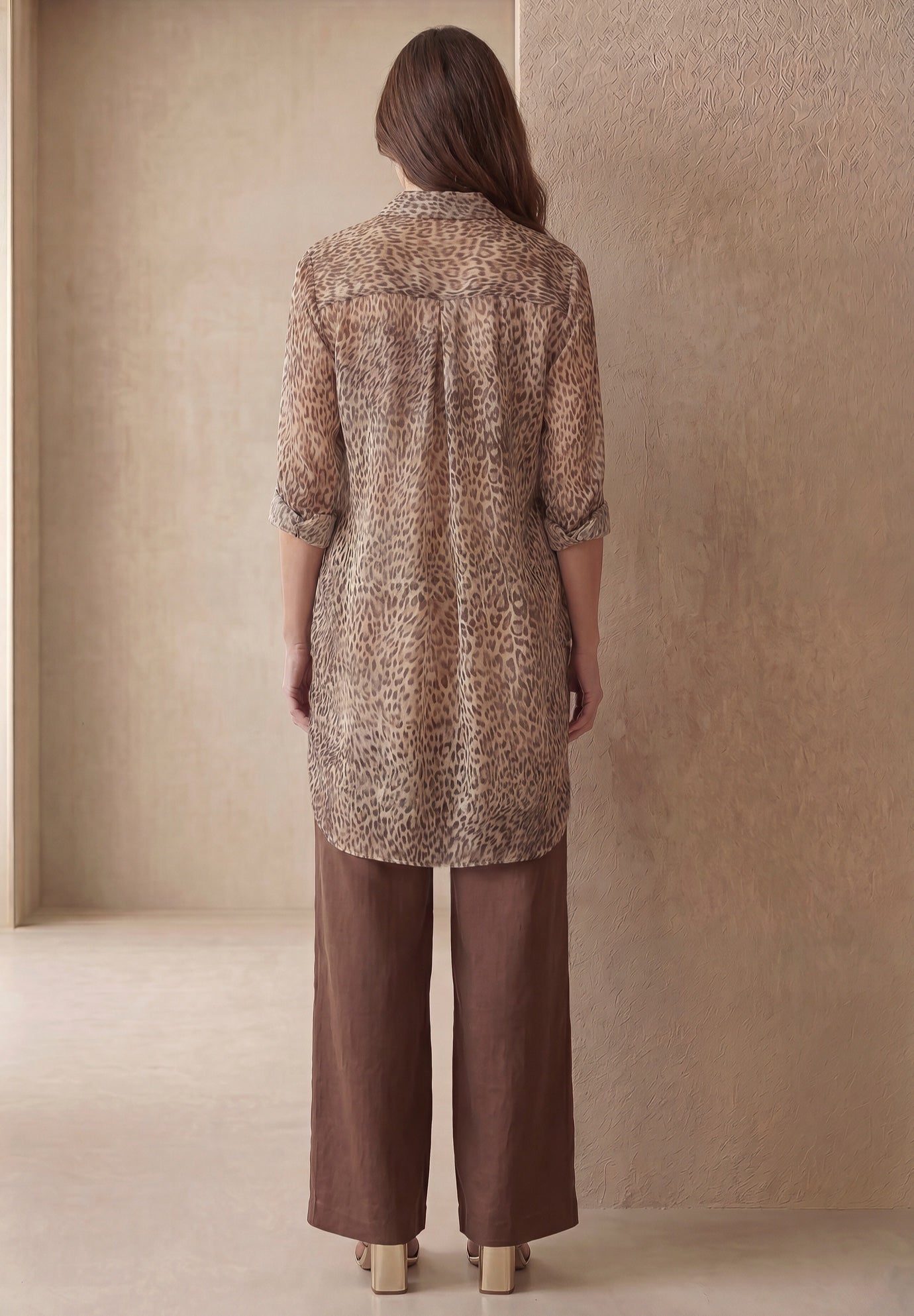 Sheer Georgette Mega Tunic image number 3