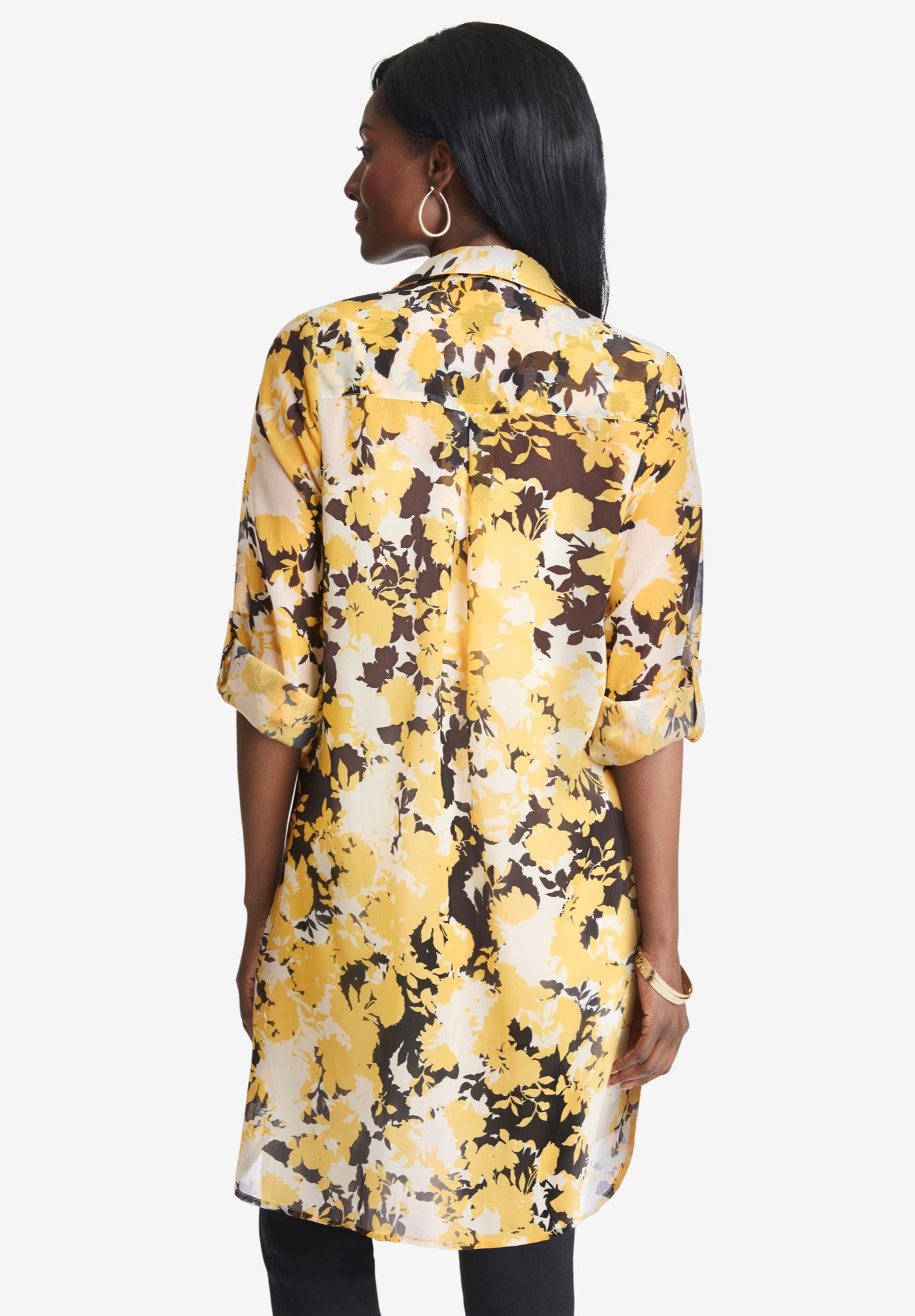 Sheer Georgette Mega Tunic image number 1